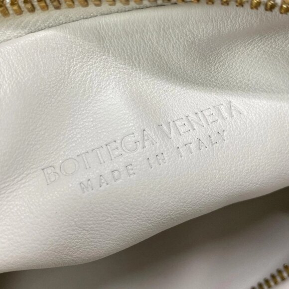 Auth BOTTEGA VENETA Mini The Jodi - White Leather B********* Handbag - Picture 7 of 16